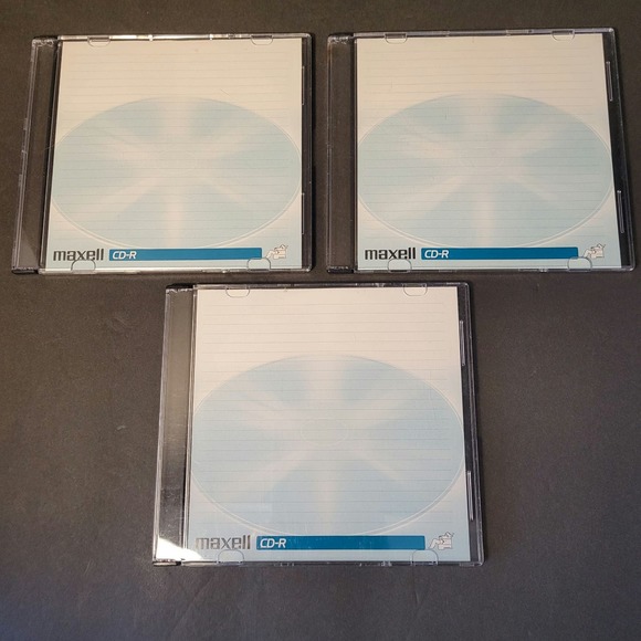 Maxwell CD-R Lot Of 4 700MB 80 Min  Open Unused - Picture 4 of 7